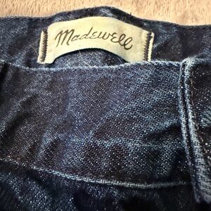 Madewell Indigo Denim Pants